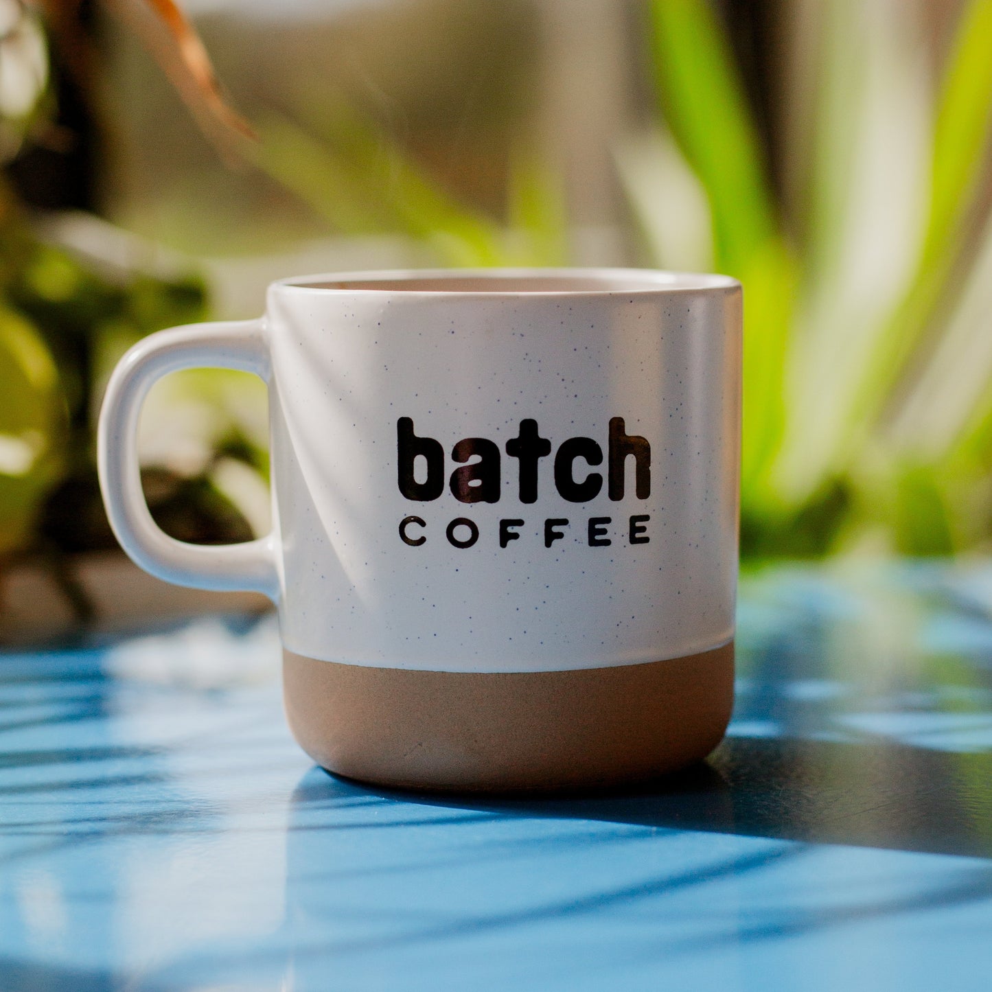White Specked Ceramic Mug