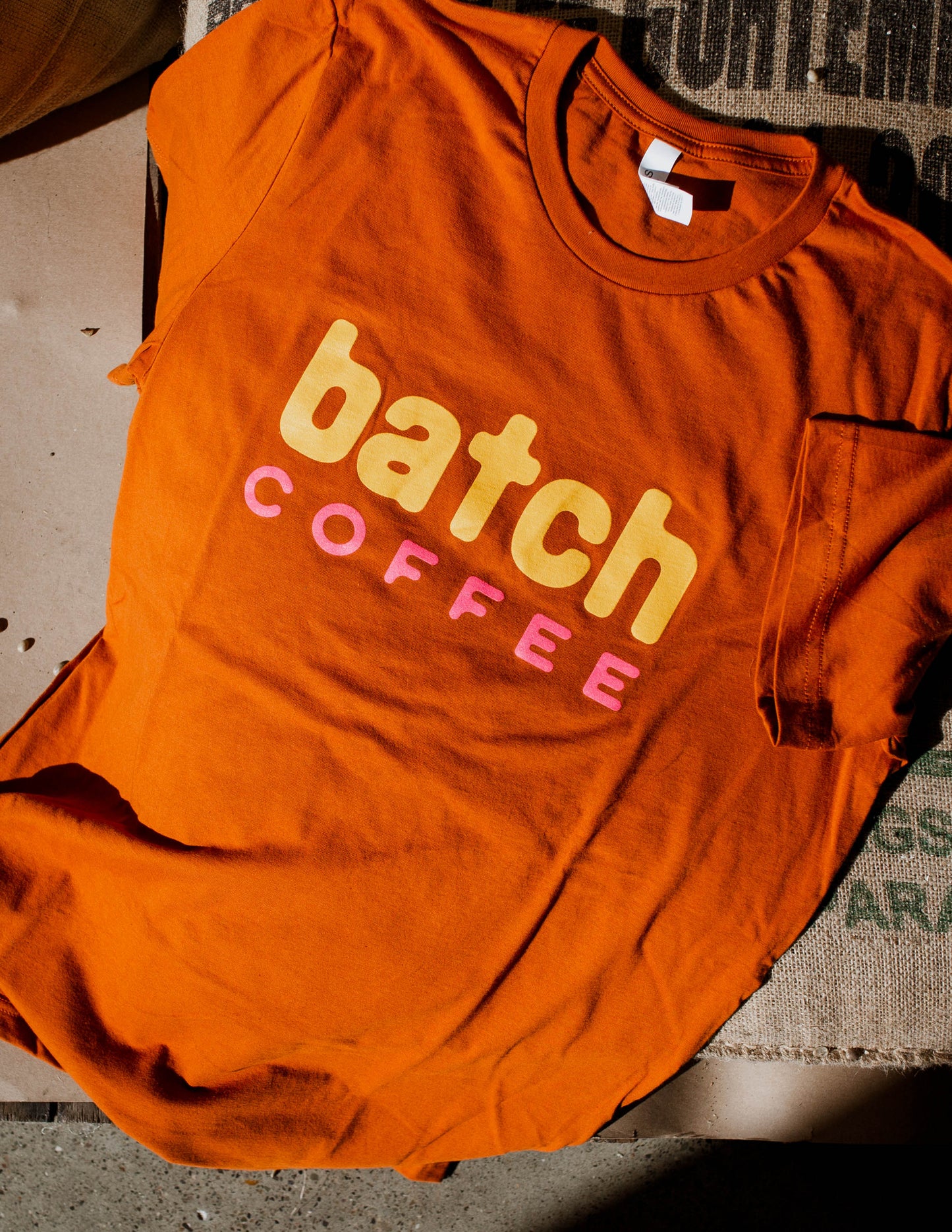 Orange Logo Tee