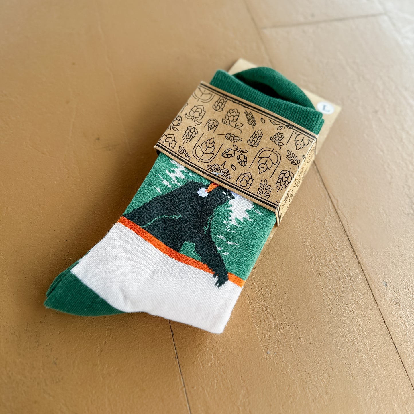 Finding Bigfoot Holiday Socks
