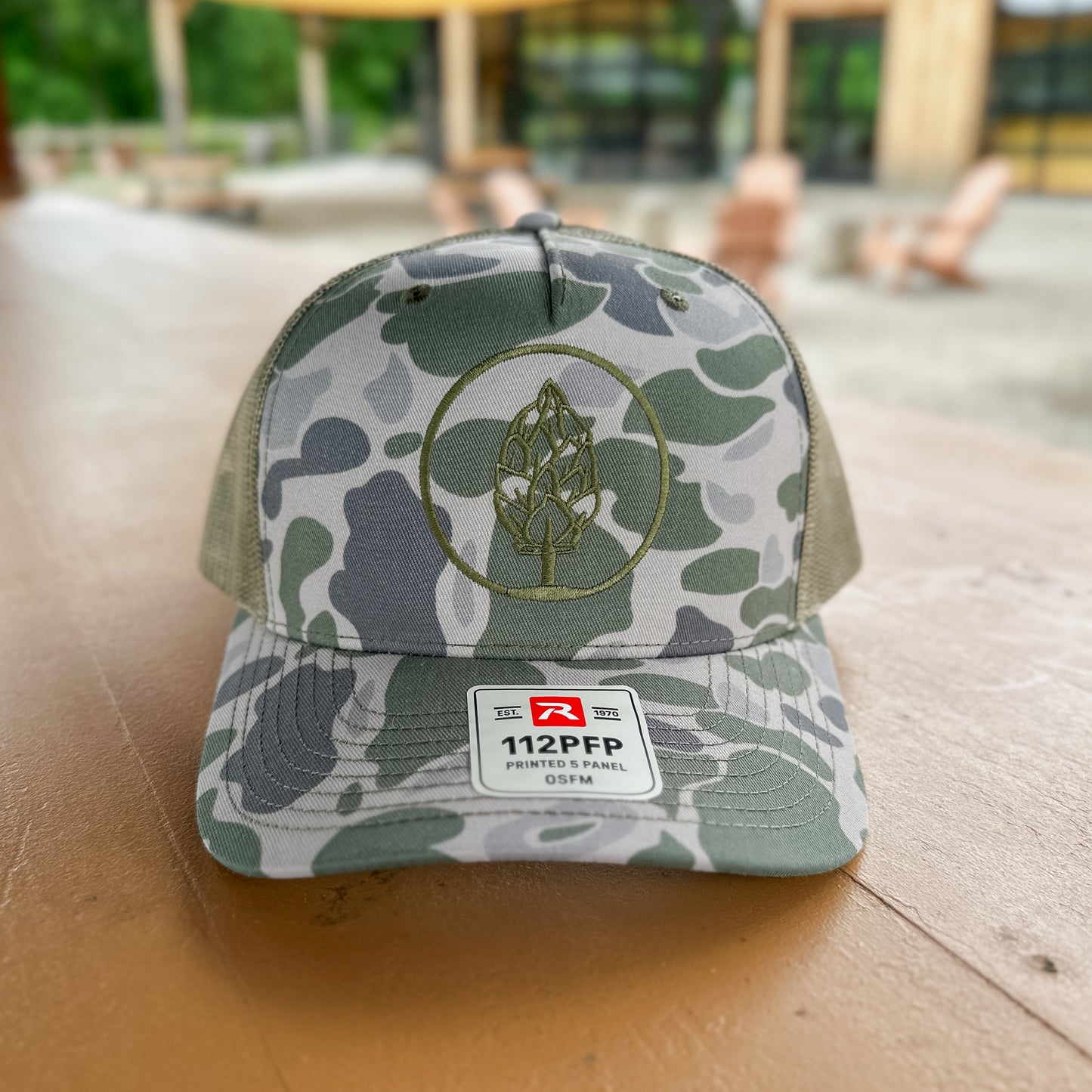 Marsh Duck Camo 5P Trucker Hat