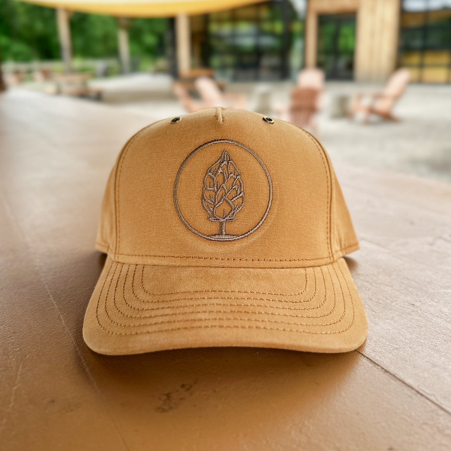 Wheat Monochromatic 5P Hat